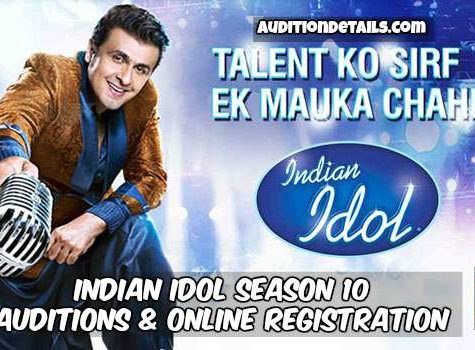 Indian Idol Season 10 - Auditions & Online Registration 2018