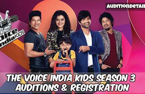 The Voice India Kids Season 3 - Auditions & Registration 2018