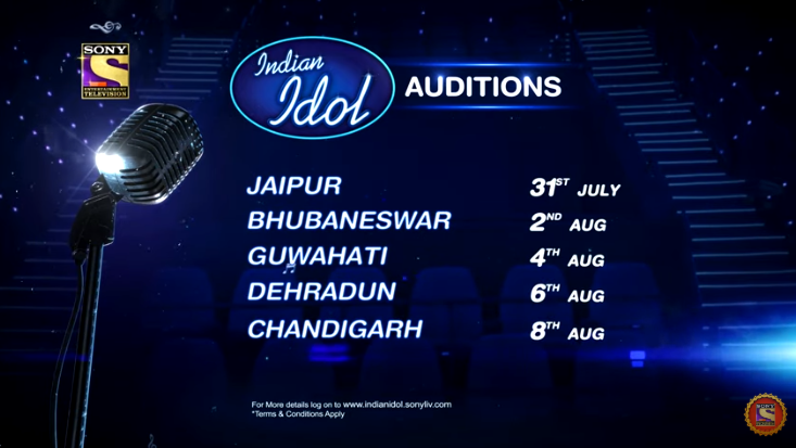 Indian Idol 2019 auditions