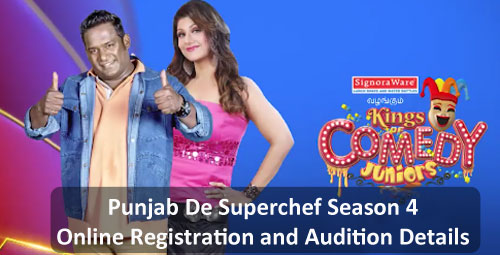 Kings of Comedy Juniors Season 3 - Online Registration and Audition Details