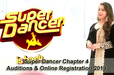 Super Dancer Chapter 4 - Auditions & Online Registration 2019