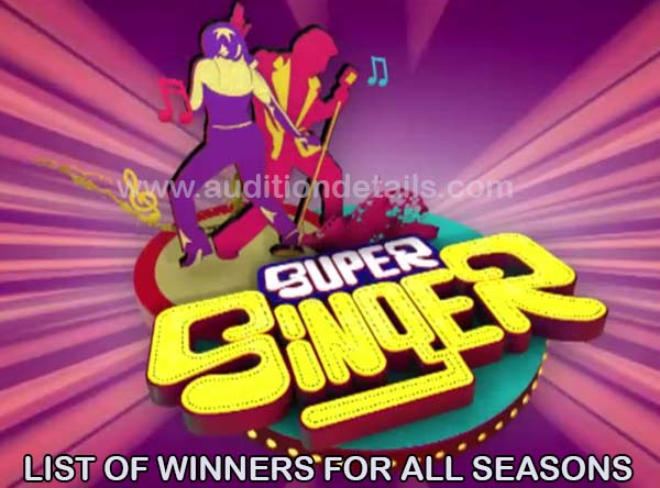 Super singer title winners