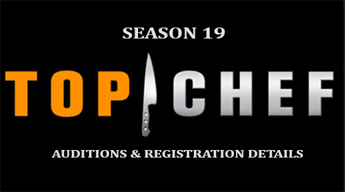 Top Chef 2021 auditions