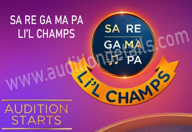 Sa Re Ga Ma Pa L Il Champs 22 Latest Update Auditions Online Registration