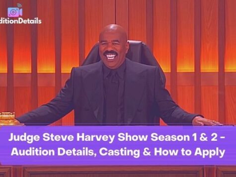 Judge Steve Harvey Show Season 1 - Audition Details, Casting & How to Apply Featured banner