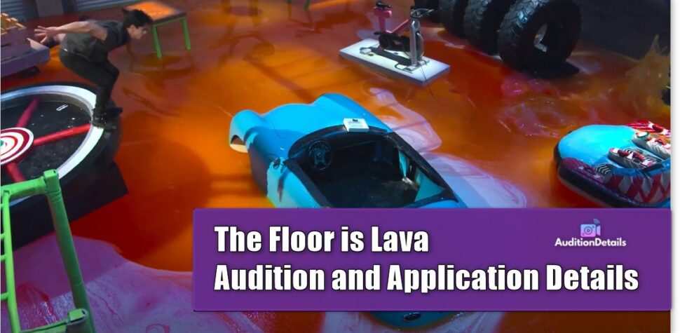 FloorIsLava Audition Casting Application Blog Banner