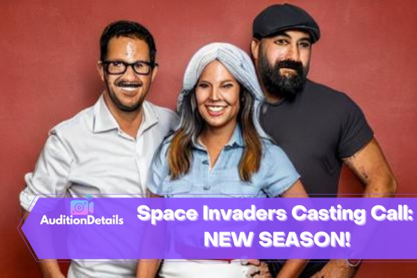 Space Invaders Casting Call - Featured Image Template